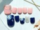 プラスネイル 銀座中央通り店(PLUS NAIL)の写真/可愛いフットデザイン豊富!毎月新作リリース!【触りたくなるすべすべかかと】になれる角質ケアメニュ-も◎