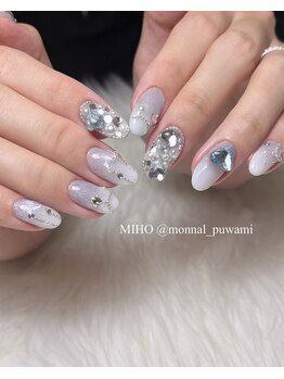 モナールアンド(MONNAL&)/きらきらネイル