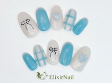 エリクサーネイル 神田(Elixir Nail)/シンプル/クーポン使用