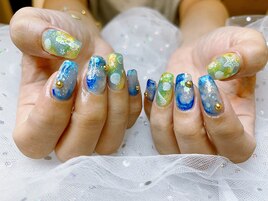 定額デザイン＊夏ネイル