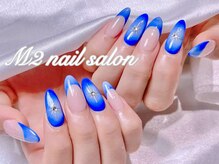 エムズ ネイルサロン(M2)/シンプルY2Kネイル