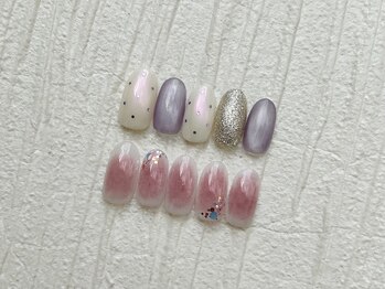 プチアート/ニュアンス/ネイル