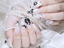 リンドネイル バイ モカ アンド ララ(Lind nail by moca and LaLa)/【mizuki】チェックネイル
