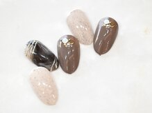 カフェラテ☆ニュアンスミラー