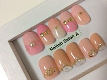 ネイリッシュサロン エー(Nailish Salon A)/カスタムハンド2時間コース/9500