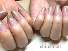 シナネイル 清澄白河店(SHINA NAIL)/カラグララメホロネイル♪