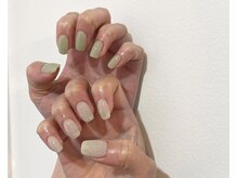 ネイルサロン ティフィン(tiffin)/～アシメワンカラー～