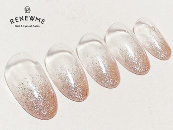 レニューム 1号店(RENEWME)/Hand☆ラメグラデーション