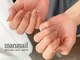 マルネイル(marunail)の写真/＜阪急茨木市駅徒歩2分＞資格保持・ケア重視◎手が綺麗に見えるワンランク上の大人ネイルをご提供！