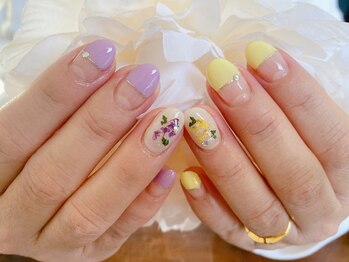 ネイルアンドビューティー アトリエスタイル(Nails&Beauty Atelier STYLE)/アート2本 ¥6500