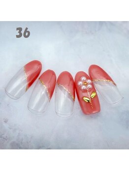 はあとねいる 大和店/ハンドネイル:No.36