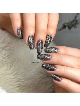 Mネイル 伏見店/ブラックワンカラー