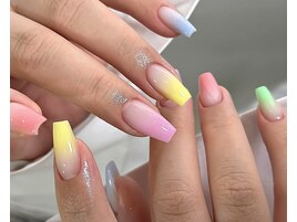 キャンディーカラグラデーション