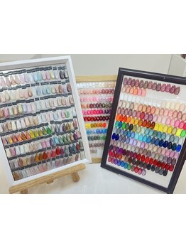 カラー・パーツの種類が豊富