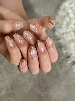 エルムネイルデザイン(elm.naildesign)/キラキラ