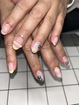 エマ(emma)/チェックネイル