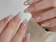 センスネイル(Sense Nail)/秋冬ネイル　エレガントデザイン