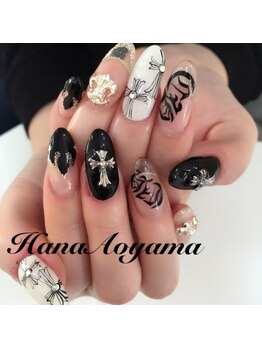 ネイルサロン ハナアオヤマ 堂山店(Nailsalon HanaAoyama)/クロムハーツ