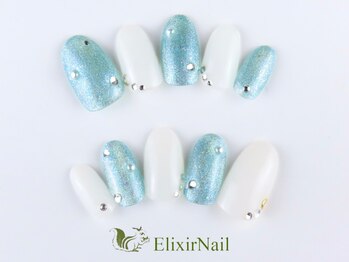 エリクサーネイル 神田(Elixir Nail)/シンプル &nbsp;/クーポン使用