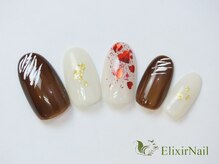 エリクサーネイル 神田(Elixir Nail)/シンプル/クーポン使用