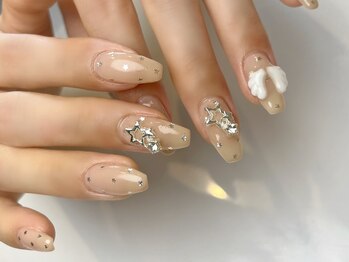 キラネイル アンド アイラッシュ by World Beauty(KIRA)/星ネイル