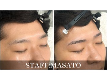 オーメンズ 名古屋高岳本店/メンズ眉毛パーマ【眉毛サロン】