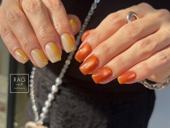ラグ ネイル(RAG nail)の写真/シンプルネイルはフォルムが命！パラジェル&フィルインで自爪から美しく、最大限魅力を引き出す大人nail♪