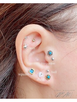 クリーム(Nail Atelier CREAM)/耳つぼジュエリー付け放題☆