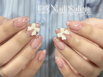 イーサンネイルサロン(E3 Nail salon)の写真/シンプルだけど上品で可愛い、指先をキレイに魅せるデザインをご用意♪大人女性がキュンとなる洗練nailに!