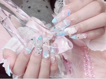 【Akari】さくらんぼネイル