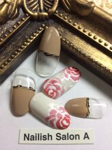ネイリッシュサロン エー(Nailish Salon A)/カスタムハンド2時間コース/9500