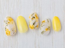 心永愛/ミモザネイル