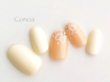 コノア(conoa)/ペイントフラワーネイル