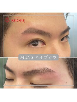 アドア(ADORE)/メンズ美眉waxスタイリング