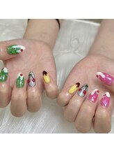 東海最大級ネイルサロン by レディスペネイル 名駅店/クリームソーダとプリン