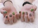 個性的ネイル
