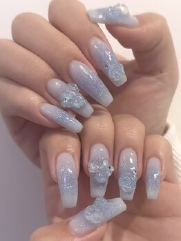ベイネイル(Bae nail)の写真/【チップ長さだし10本￥13200～】韓国にて販売しているチップを使用◎ワンホン・韓国ネイルならbae nail♪