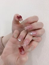 レインボーネイル 池袋(RainbowNail)/バレンタネイル