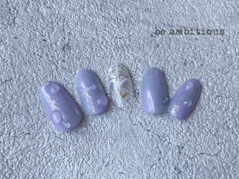 ネイルサロンアンドスクール ビーアンビシャス(be ambitious)/★6月マンスリーアート★7800円