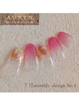 アウリン(AURYN)/７月限定monthly design No,6