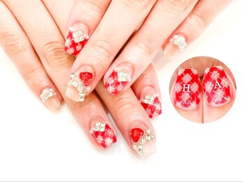 ネイルコレクション ピンク(Nail Collection Pink)/ジェル放題★チェック・ハート