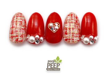 ピッピ 白金台店(peep PEEP)/2024年バレンタインネイル-1