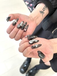パーツゴテゴテネイル