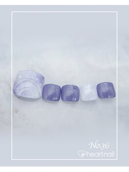 はあとねいる 倉敷駅前店/フットネイル:No.36