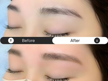 サインポスト 池袋東口店(sign post)/ふんわり平行美眉(黄金比4:1)