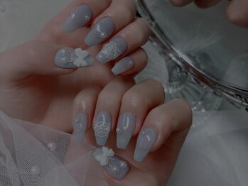 ミリーモア 新宿(Milyy moor)の写真/嬉しい定額♪視線を集める厳選デザイン多数ご用意！指先に上品さを添えて大人の魅力を引き立たせます◎