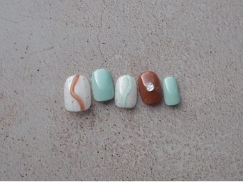 ニコルネイル(nicole nail)/定額 うねうねネイル￥11000