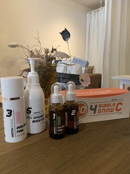 ベリンダ(BELINDA)/デコルテまで丁寧にながします♪