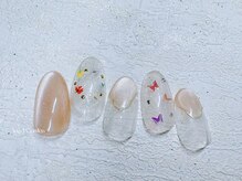 エンジェルガーデンネイル 池袋店(Angelgarden nail)/蝶々ネイル