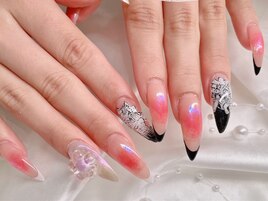 チークネイル　 ゆりか限定